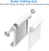 Cell Phone Stand Holder, Cellphone Holder Adjustable Desktop Phone Stand for Desk, Foldable Phone Cradle Dock Mobile Stand for iPhone iPad Tablet ...