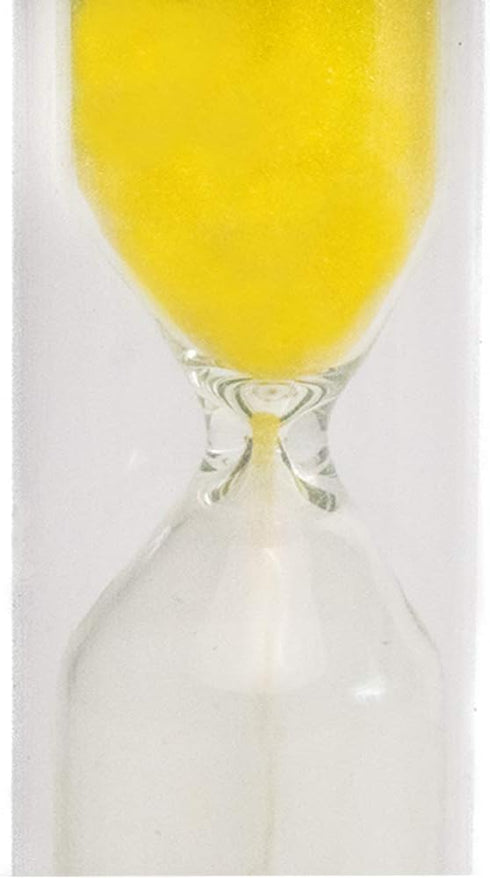Dadam 2 Minute Sand Timer Set of 5 - Smiley Sand Timers Set for Brushing Children's Teeth - 5 Color Colorful Hourglass Timer - Easy to Use for Kid...