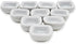 ½" Inch Wide White Square Ceramic Bowls Set Of 10 Pieces Tiny Tableware - Miniature Tray Plate Crockery Cutlery Kitchen Utensil Hand Made Painted ...