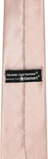 tiemart Slim 2.5" Width Solid Color Necktie...