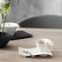 Villeroy & Boch NewWave Cafe Espresso Cup Saucer Plate, 6.5 x 5 x1 in, Premium Porcelain, White...