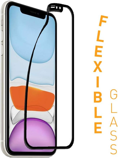 ARMOR Flexible Glass 2.5D Full Coverage Screen Protector for iPhone 11 / XR, 9H with HD......