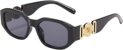 Dollger Rectangle Sunglasses for Women Trendy Irregular Luxury Design Small Sunglasses UV Protection...