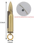 Keychain Matchstick Fire Starters, Waterproof Permanent Metal Match with Flint Matchstick, Portable Kerosene Refillable Lighter for Emergency Surv...
