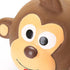 Brown Pet Dog Squeaky Toy, Lovely Monkey Shape Latex Chew Squeaker Toy, Chewing Teeth Cleaning and Training Toy for Dogs Monkey Dog Squeak Toys Pe...