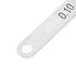 uxcell Metric Thickness Feeler Gauge 0.1mm Stainless Steel Measuring Tool for Gap Width...