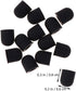 Hemobllo 15pcs Stylus Pen Tip Replacement Rubber Tips for Stylus Touch Pen Touchscreen Pen (Outer Diameter 6mm, Inner Diameter 3.6mm)...