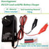 6V/12V Lead Acid Battery Charger for Ride On Toys 12V/6V Kids Ride On Car SLA Charger for 6V/12V pb Battery Baby Electric Battery SUV Kid Toy Car ...