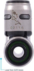 SharkBite 1/2 Inch EvoPEX Tee, Pack of 3, Push to Connect Plumbing Fitting, PEX, K362Z3...