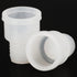 stonylab Silicone Stopper with Thread, 14# Natural Silicone Septum Stopper Fit for 14/20 Outer Joint Lab Glassware, Sleeve Type, Pack of 10...
