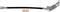 Dorman H36603 Rear Center Brake Hydraulic Hose Compatible with Select Ford / Mercury Models...