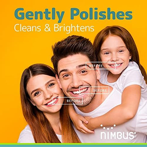 NIMBUS Extra Soft Toothbrushes (Regular Size Head), Periodontist Design Tapered Bristles for Sensitive Teeth & Receding Gums (5 Pack, Colors May V...