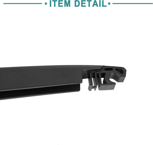 ACROPIX Window Rear Windscreen Wiper Blade fit for Mazda CX-5 with Arm Set Black...