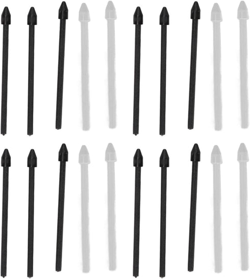 Yoidesu 20 Pcs Replacement Tips Pen Nibs, Touch Replacement Tips/Nibs for Galaxy S22 Ultra 5G Smartphone, 4 Sets of 20 Replacement Refills(Black a...