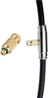 Brass Misting Nozzle, 10 Pack High Pressure Spray Misting Nozzle 10/24 UNC Outdoor Anti-drip Fogging Spray Head Misting System Nozzle for Landscap...