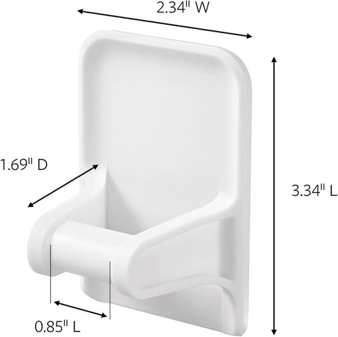 Command Spray Bottle Hangers, White/Gray, 2...