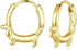 Gold Plated 925 Sterling Silver Dachshund Hoop Earrings for Women Cute Dachshund Silver Earrings Hypoallergenic Small Dog Huggie Earrings Dainty L...