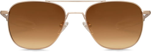 SOJOS Small Polarized Aviator Sunglasses for Men Women Classic Double Bridge Square Aviators SJ1179...