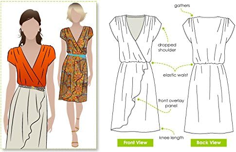 Style Arc Sewing Pattern - Mia Dress (Sizes 18-30)...