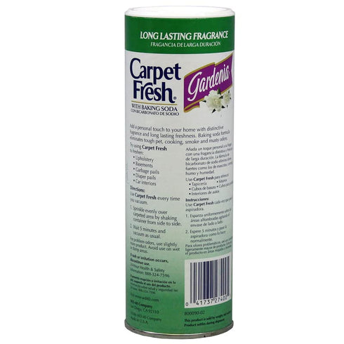 Carpet Fresh Rug and Room Deodorizer with Baking Soda, Gardenia Fragrance, 14 OZ PACK OF 1...