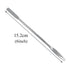 Stainless Steel Lab Laboratory Mini Double-Ended Spatula Semi-Micro Shovel Conical Arrow End Flat End -4PCS...