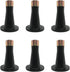 Kings Brand Furniture - Plastic Bed Frame Glide Legs - Bed Frame Leg Feet to Replacement Wheels - Set of 6...