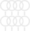 8 Pack Universal Metal Rings Compatible with MagSafe Magnetic Wireless Charger iPhone 15 14 13 Case, Ultra-Thin Adhesive Sticker Rings Car Magnet ...