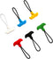 BJA 30 Pcs Heavy Duty Zipper Pulls - Extension Replacement for Tactical Bags, Backpacks, Pants, Water Sport Gear, Shoes...