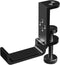 Foldable Headphone Stand Hanger Holder Aluminum Headphone Clamp Hook Under Desk, Save Space Headphone Hanger Holder for Universal Headphones (Lico...