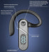 Bluetooth Headset Wireless Bluetooth Earpiece Single Ear Voice Control Answer Earphones for cell phone computer Laptop Driver Trucker...
