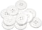 12 Pcs White Buttons for Sewing 0.75 inch Lab Coat Buttons 4 Hole Sewing Buttons 30L Plastic Buttons Uniform Buttons Decorative Buttons for Pants ...
