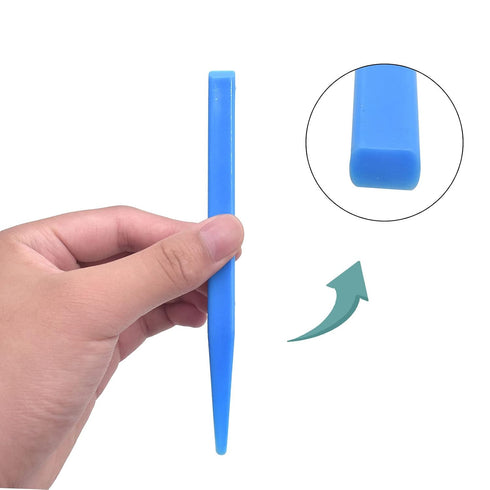 10 Pcs Dental Plastic Spatulas,Angzhili Mixing Spatula for Impression Material Alginate Plaster Mixing Tools...