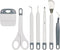 Scissors,Scrape,Weeders,Tweezers,Spatula,Scoring Stylus,Craft Vinyl Weeding Tools Set Weeding Kits for Cricut Maker/Cricut Explore Air 2/Air, cric...