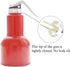 Auniwaig Pump Oil Can 250g Metal High Pressure Feed Oil Spray Gun Bottle Hand Feed Oil Spray Gun Pump Bottle Oiler Red 2pcs...