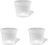 rePotme Orchid Pot - 6 inch Slotted Clear Orchid Pots - 3 Pack (Crystal Clear)...