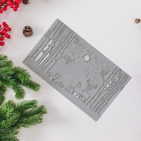 Metal Cutting Die for Scrapbooking, 3D Backgrounds Frame New Cutting Dies DIY Album Card Making Decor Paper Metal Die Cuts Party Wedding Decoratio...