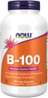 Now B-100 Vitamin Nervous System Health Dietary Supplement Capsule...
