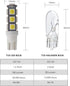 GRV T10 C921 192 194 W5W 13-5050SMD Super Bright Wedge LED Bulbs for DC 12V RV Interior Ceiling Dome Camper Motorhome Boat Lighting Bulb,Cool Whit...