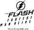 The Flash TV Series Logo Round Tie Bar Clip Clasp Tack Silver Color Plated...