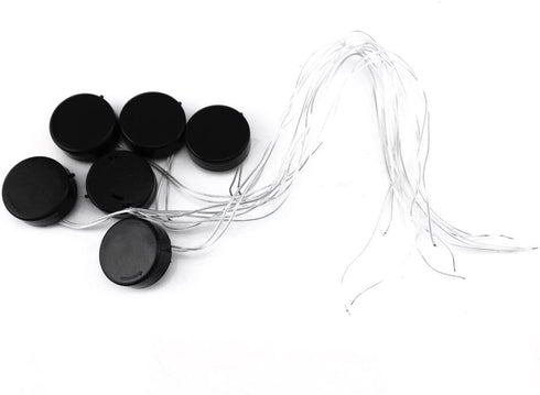 Honbay 6pcs 6V CR2032 Round Coin Button Cell Battery Holder Socket with On/Off Switch...