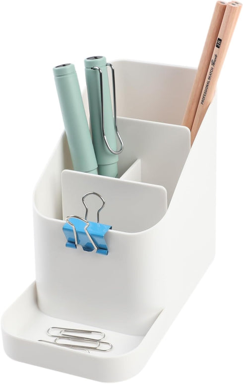 BLUE GINKGO Desk Holder Organizer - Office Organization | Desk Supplies, Pencil Holder, Pen Holder for Desk | Office Desk Accessories (Made in Kor...