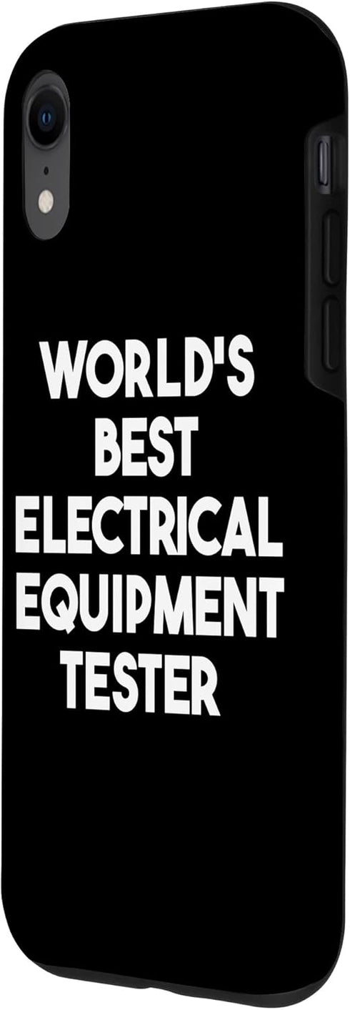 iPhone XR World's Best Electrical Equipment Tester Case...