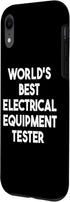 iPhone XR World's Best Electrical Equipment Tester Case...