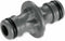 GARDENA coupling, connection piece for secure hose connection, connection of two hoses for extension, to the transition from 13 mm (1/2) to 13 mm ...