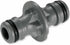 GARDENA coupling, connection piece for secure hose connection, connection of two hoses for extension, to the transition from 13 mm (1/2) to 13 mm ...