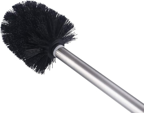 Angle Simple Toilet Brushes, Toilet Bowl Scrubber Brush Head 3 PCS with Cleaner Wand for Bathroom Restroom...