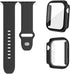 Pro Waterproof Case for Apple Watch Series 8/7 41mm, IP68 Waterproof Dustproof Snowproof Shockproof Impact Resistant Apple iWatch Full Body Protec...