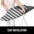 The Original GORILLA GRIP Ironing Board Cover and Pad, Silicone Coating, Thick Scorch Resistant Padding, Heavy Duty Iron Covers Standard Boards, H...