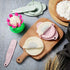 5 Pieces Bun Maker Dumpling Maker Steam Filled Plastic Mold and Filling Spoon Cooking Tool Set for Adults Press Steamed Stuffed Mould Make Delicio...