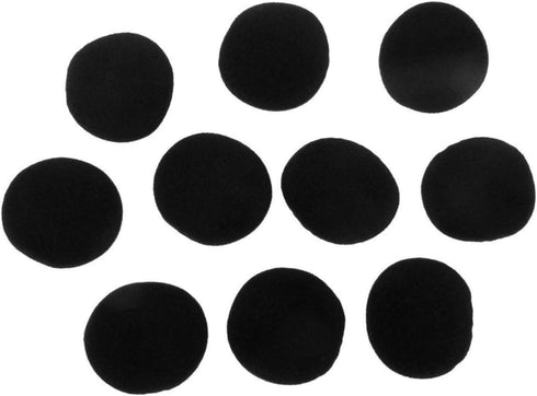 10pcs Memory Foam Earpads 40mm Headset Pad Soft Foam Speaker Foam 40mm Earbud 40mm Headset Ear Covers Replacement Ear Cushions Headphones Ear Pads...